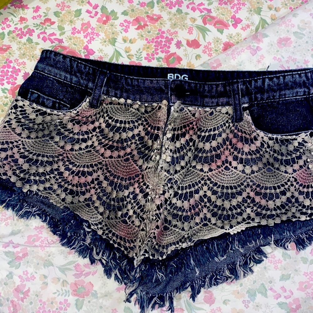 Like new denim rustic shorts BDG